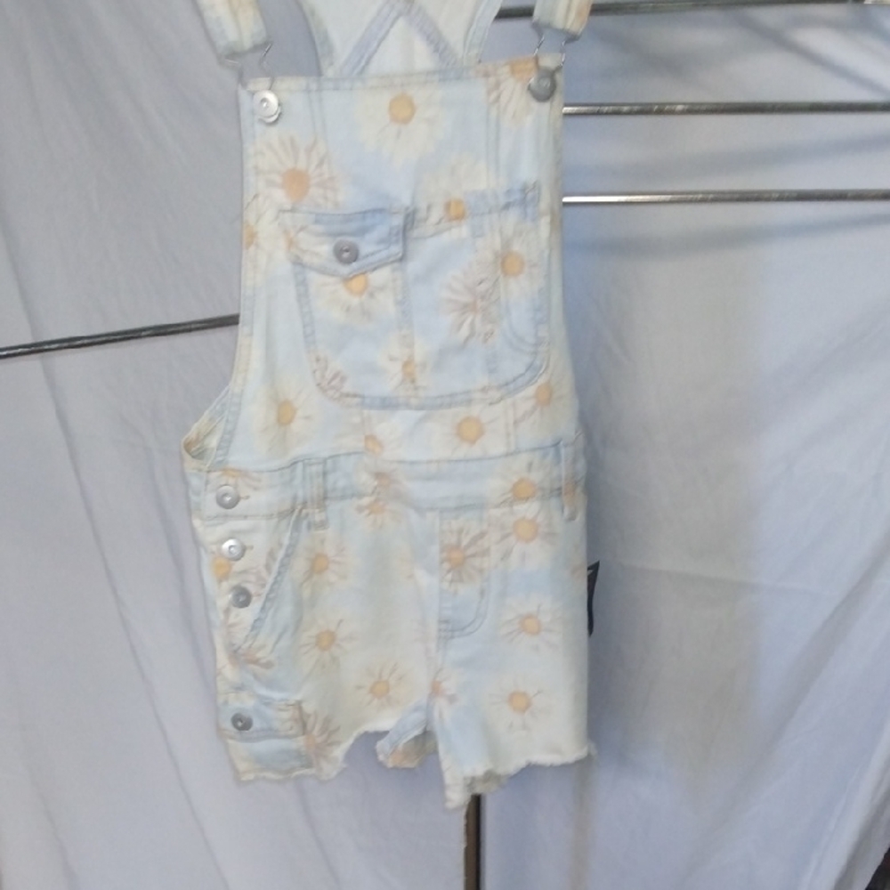 Denim Daisy Overalls